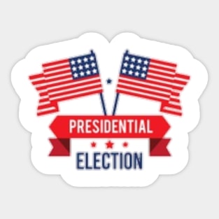 Vote t-shirt Sticker